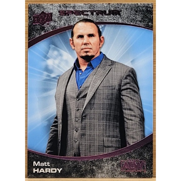 2021 UPPER DECK AEW SPECTRUM MATT HARDY BEACH‎ SHORT PRINT #D/10